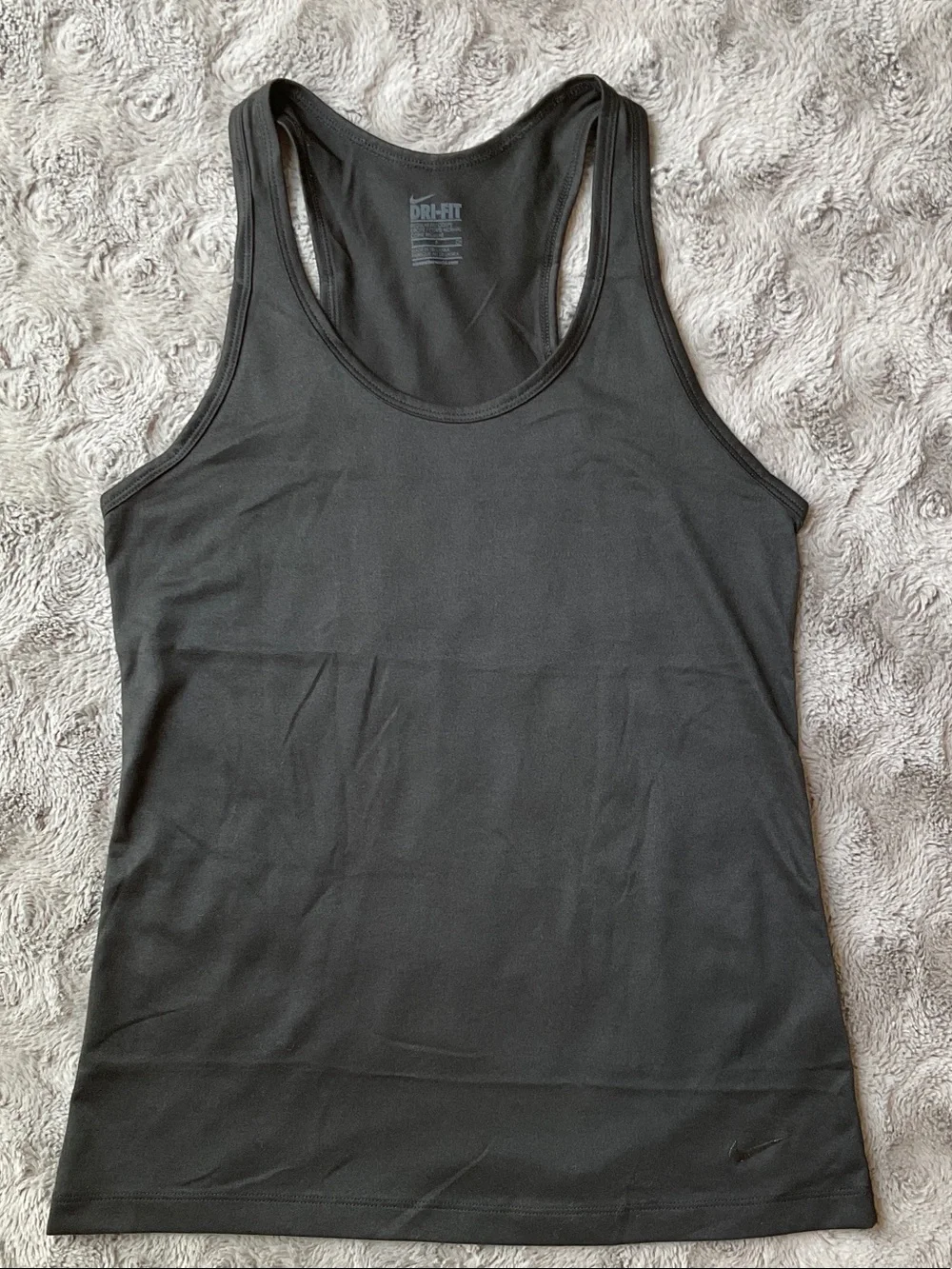 Nike Black Dri-FIT Racerback Tank Top